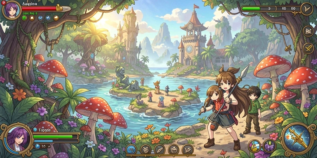 Pengalaman multiplayer yang seru dengan pemain lain.