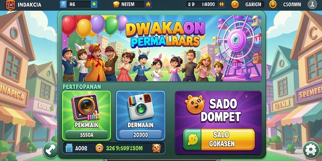 Leaderboards untuk mengetahui peringkat pemain.