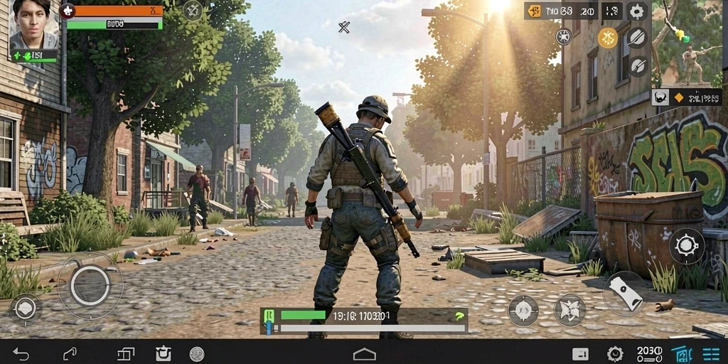 Grafis yang menakjubkan dan detail yang halus.