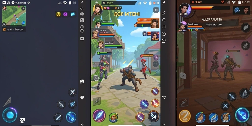 Screenshot level baru yang penuh tantangan.
