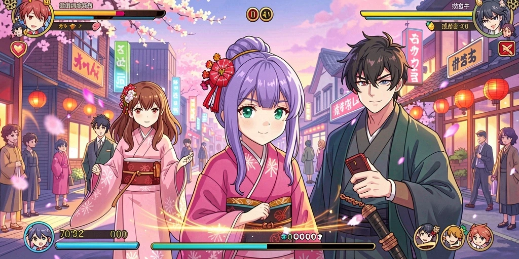 Momen seru dalam pertarungan multiplayer.