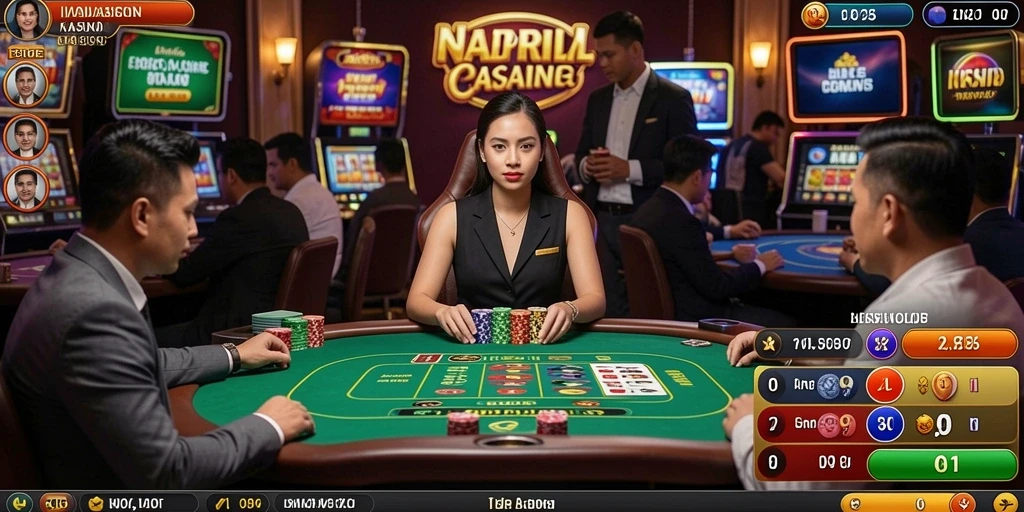 Tangkapan layar dari gameplay seru yang menantang.