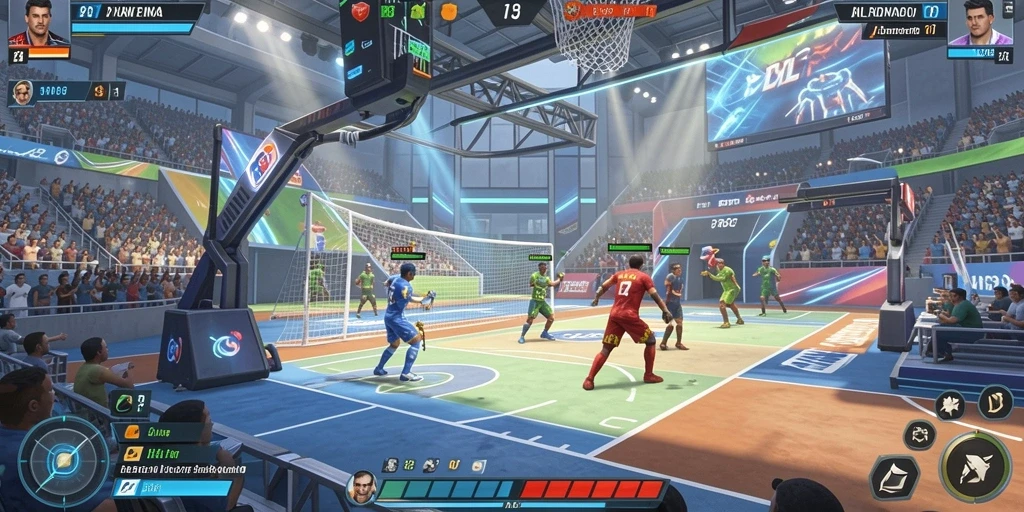 Fitur mode multiplayer yang memungkinkan bermain dengan teman.