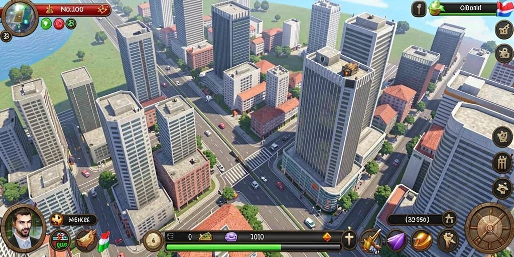 Screenshot memperlihatkan level baru dengan tantangan yang menarik.