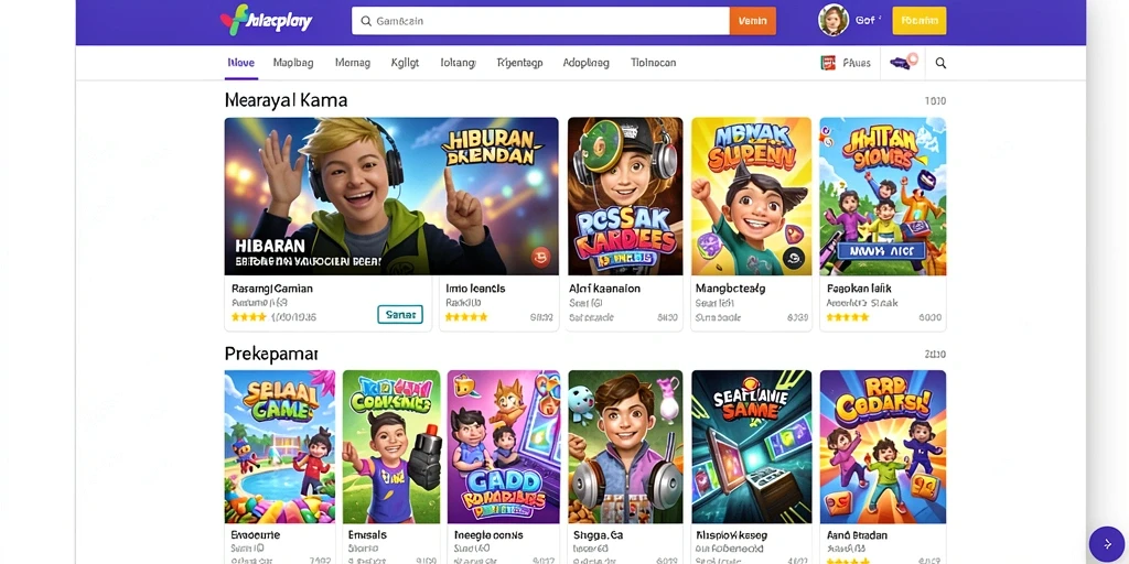 Kompetisi seru antar pemain di leaderboard.