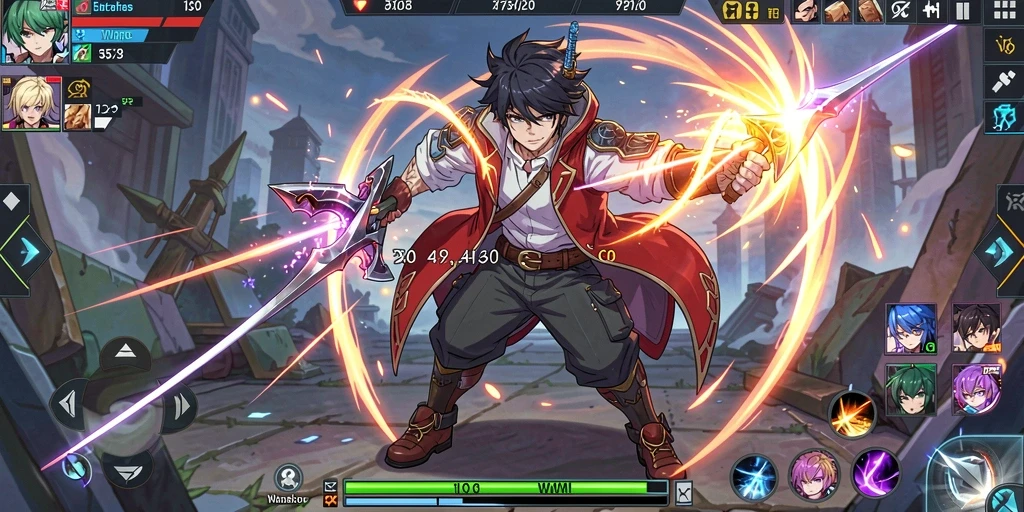 Grafis yang menawan dan gameplay yang lancar.