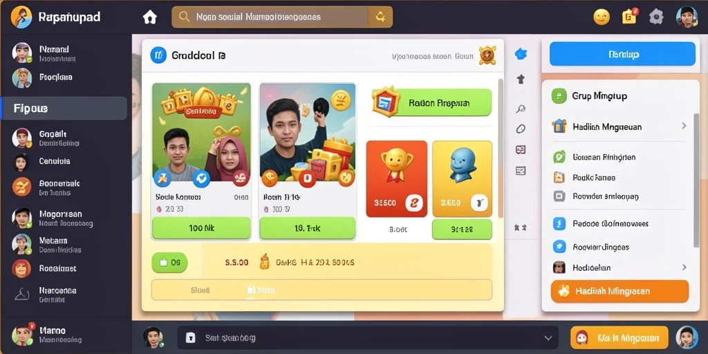 Aksi pertempuran yang mendebarkan dan penuh strategi.