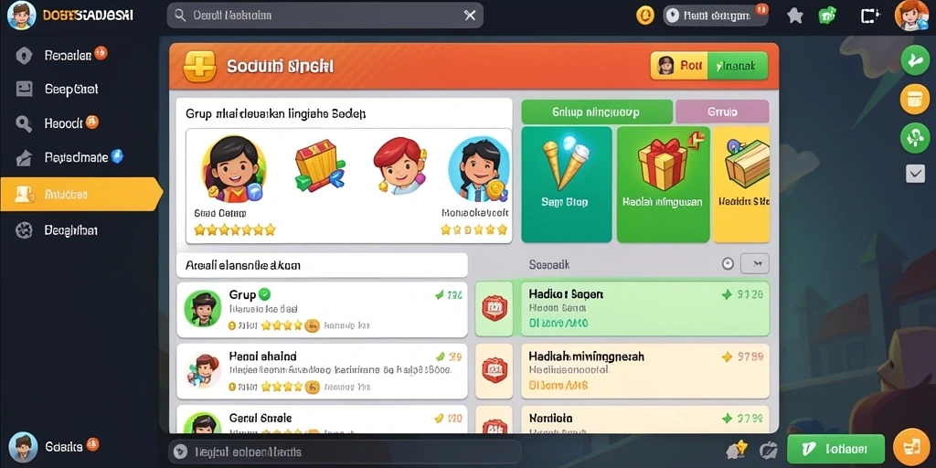 Tantangan yang mengasyikkan di setiap level.